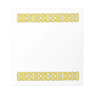 Celtic Knotwork Band Notepad