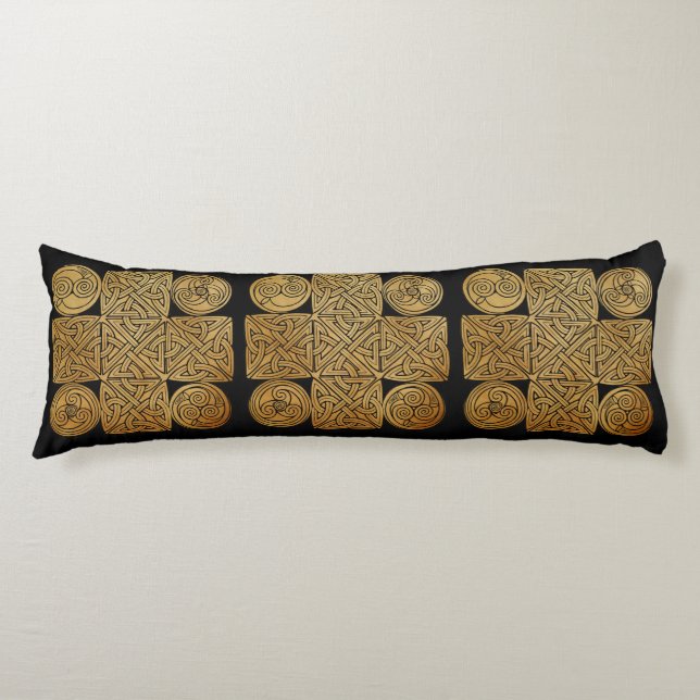 Celtic Knotwork Cross Body Cushion (Front)
