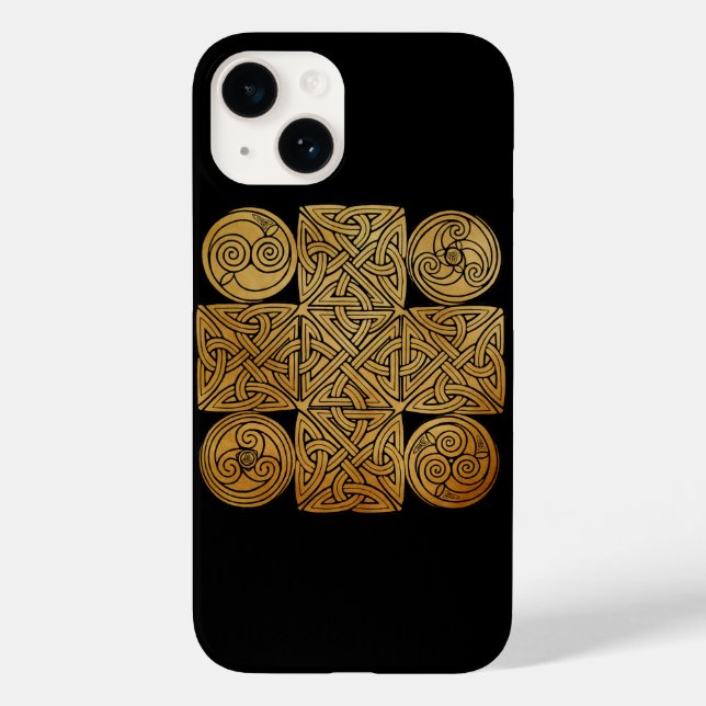 Celtic Knotwork Cross Case-Mate iPhone Case (Back)