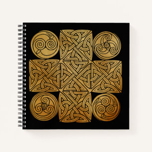 Celtic Knotwork Cross Notebook