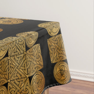 Celtic Knotwork Cross Tablecloth