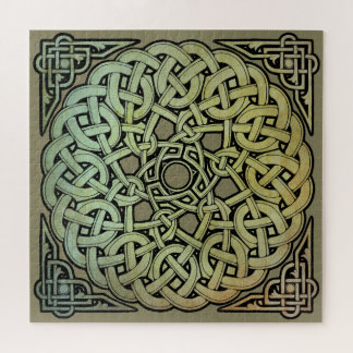 Celtic Knotwork Mandala  Jigsaw Puzzle