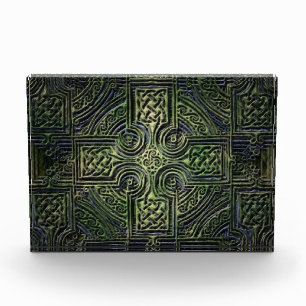Celtic knotwork St. Patrick's Day Photo Block