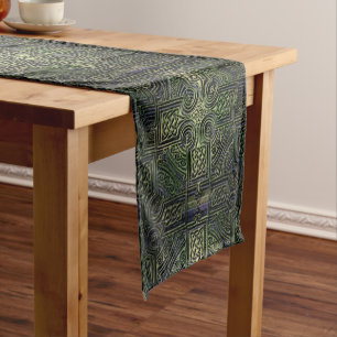Celtic knotwork St. Patrick's Day Short Table Runner