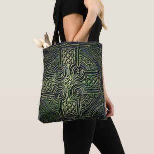 Celtic knotwork St. Patrick's Day Tote Bag