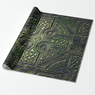 Celtic knotwork St. Patrick's Day Wrapping Paper
