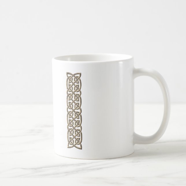 Celtic Knotwork - Stone 1 Coffee Mug (Right)
