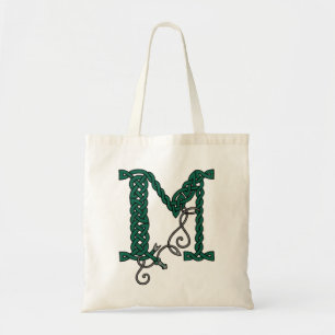 Celtic Letter M bag