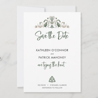 Celtic Love Knot Eternity Circle Romantic Wedding Save The Date