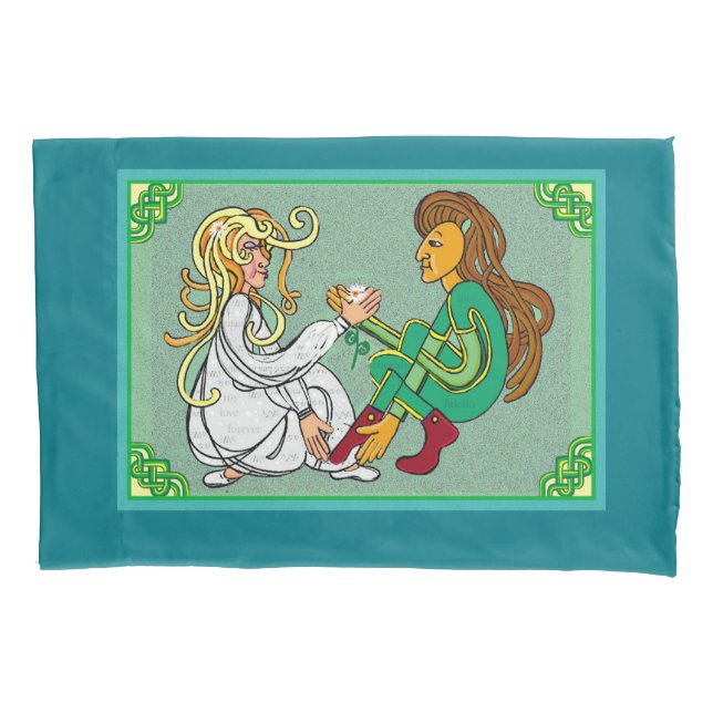 Celtic lovers pillowcase (Front)