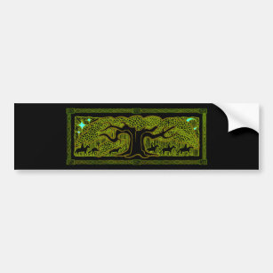 Celtic Magic - The Great Tree Bumper Sticker