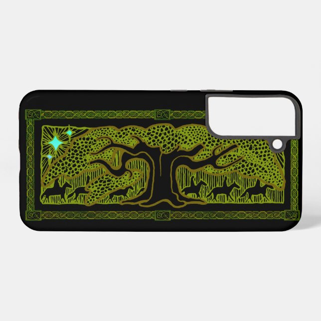 Celtic Magic - The Great Tree  Samsung Galaxy S22+ Case (Back Horizontal)