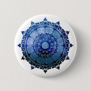 Celtic Mandala 6 Cm Round Badge