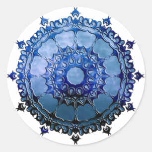 Celtic Mandala Classic Round Sticker