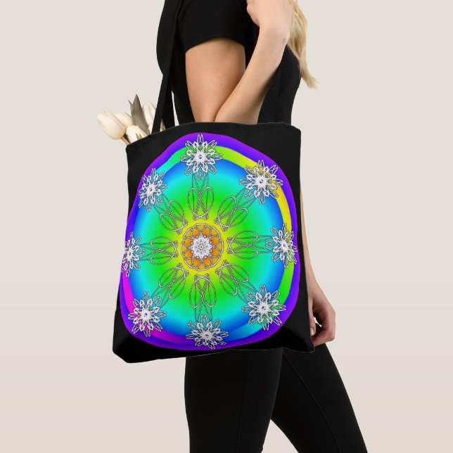 Celtic Mandala Tote Bag (Close Up)