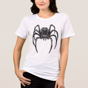 Celtic Mechanical Spider Art Tri-Blend Shirt