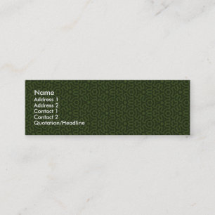Celtic mini business card