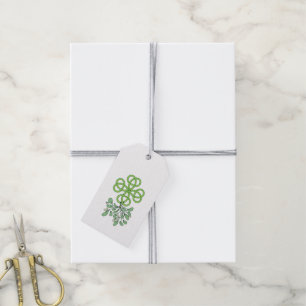 Celtic Mistletoe Gift Tags