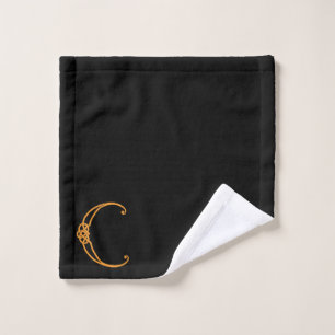 Celtic Monogram C Wash Cloth
