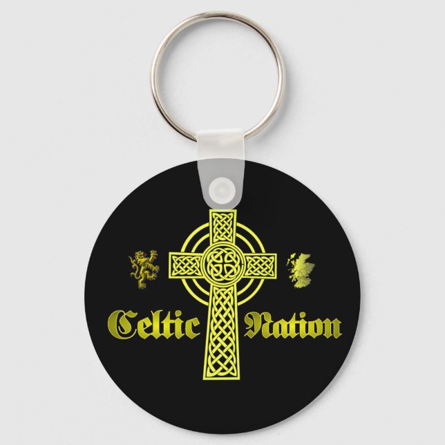 Celtic Nation. Key Ring (Front)