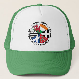 Celtic Nations Flags Trucker Hat