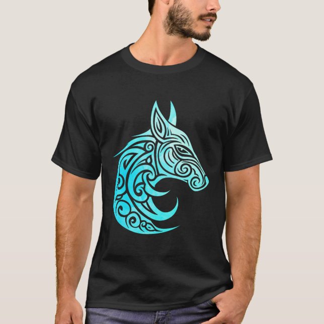 Celtic Nordic Winter Fox T-Shirt (Front)
