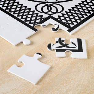 Celtic ornament Single Jigsaw Puzzle