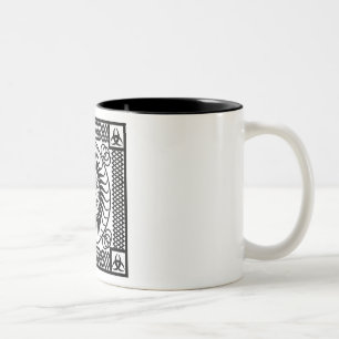 Celtic ornament Single Two-Tone Coffee Mug