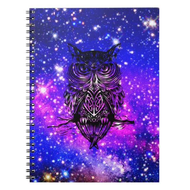 Celtic owl universe notebook (Front)