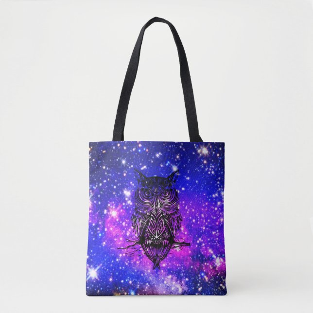 Celtic owl universe tote bag (Front)