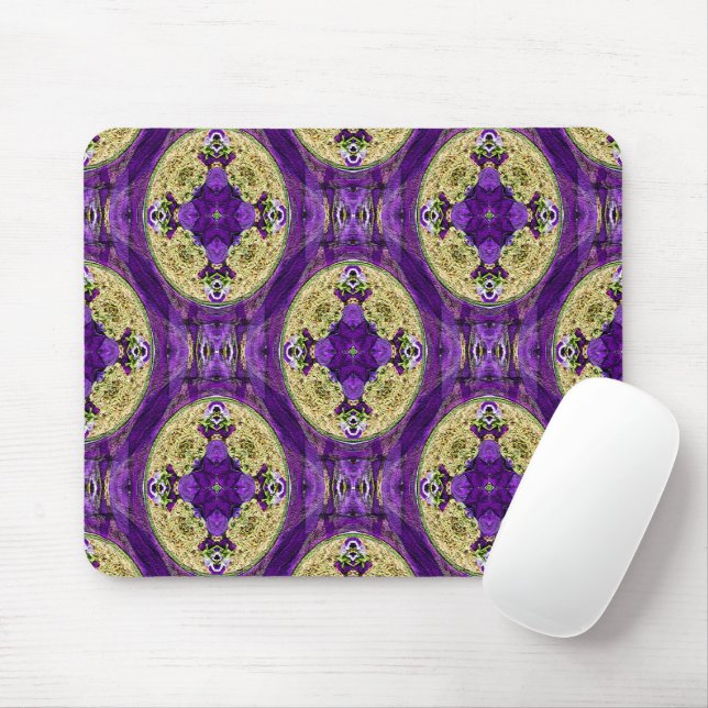Celtic Pansies...... Mouse Pad (With Mouse)