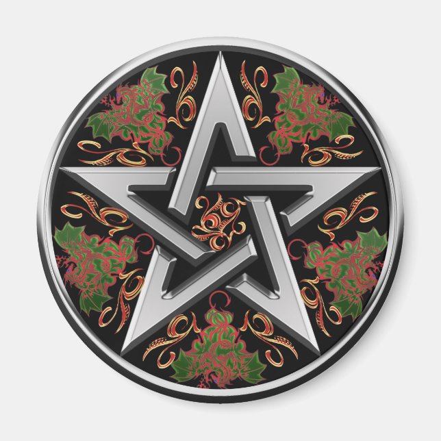Celtic Pentagram Magnet (Front)