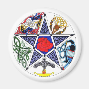 Celtic Pentagram Magnet