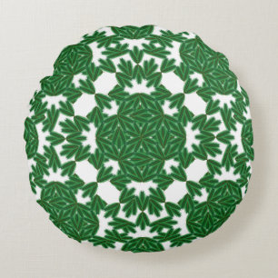 Celtic Pines Round Pillow