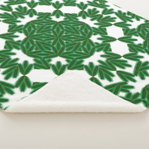 Celtic Pines Sherpa Blanket (3 Sizes)
