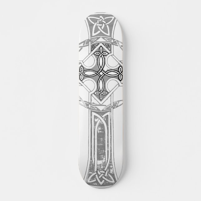 Celtic Quest "Cross" Board Skateboard (Front)