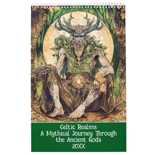 Celtic Realms – Mythical Journey and Ancient Gods Calendar (Cover)