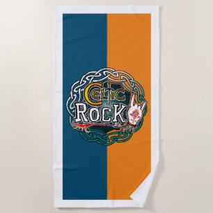 Celtic Rock Beach Towel