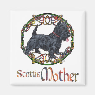 Celtic Scottish Terrier Mother Magnet