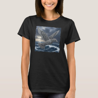 Celtic Seabird over the ocean! T-Shirt