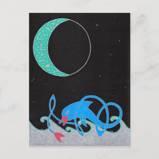 Celtic Seascape postcard (Front)