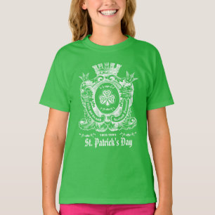 Celtic Shamrock Crest St.Patrick's Day Shirts