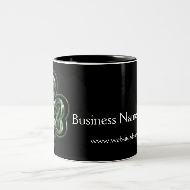 Celtic Shamrock Design 2 Coffee Mug 2 (Center)