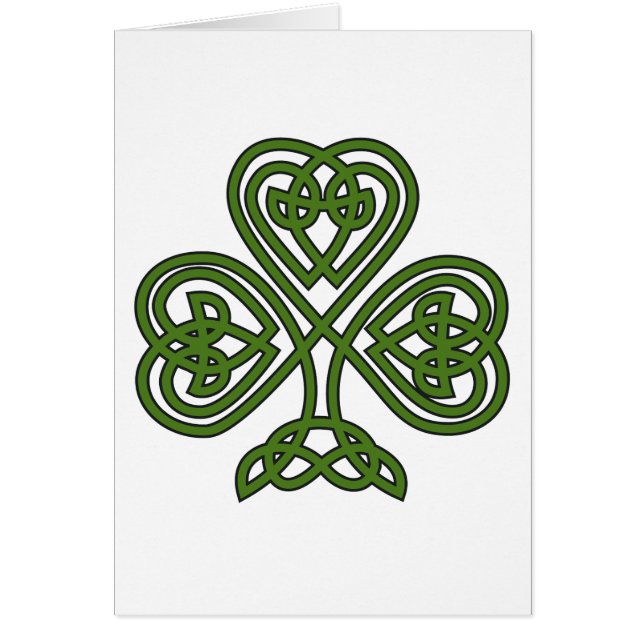 Celtic Shamrock - St Patricks Day (Front)