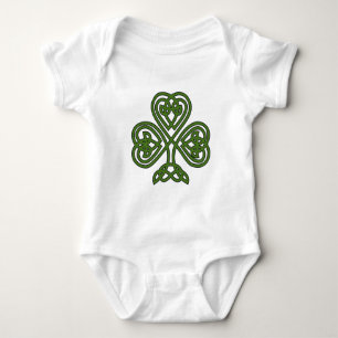 Celtic Shamrock - St Patricks Day Baby Bodysuit