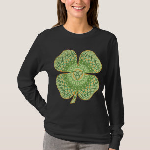 Celtic Shamrock Women's Dark Shirt
