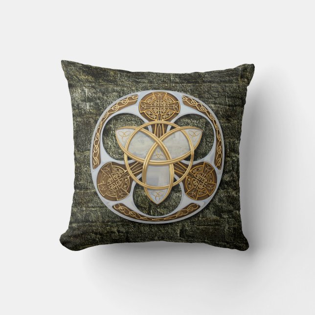 Celtic Shield Cushion (Front)