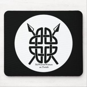 Celtic Shield, MeWarriorWoman on Twitch Mouse Pad