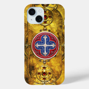 CELTIC SHIELD WITH  CONSECRATION CROSS iPhone 15 CASE