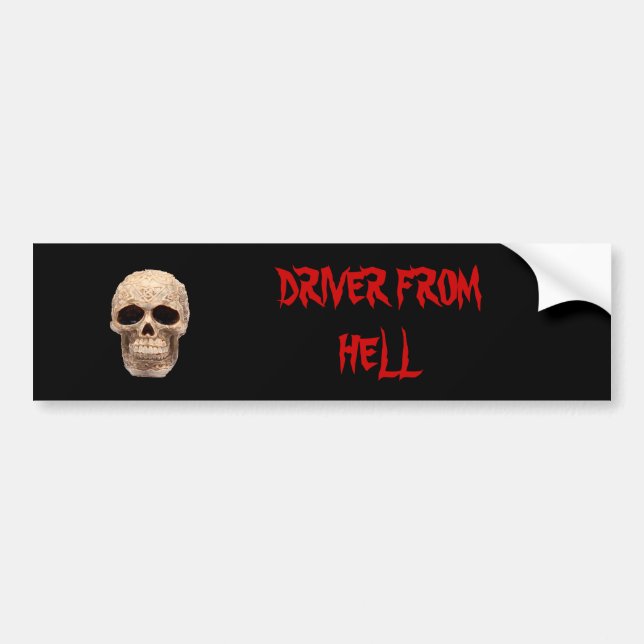 celtic skull bumper sticker (Front)